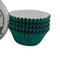 Dark Green 100ct Foil Cupcake Wrappers Baking Cups & Cupcake Liners
